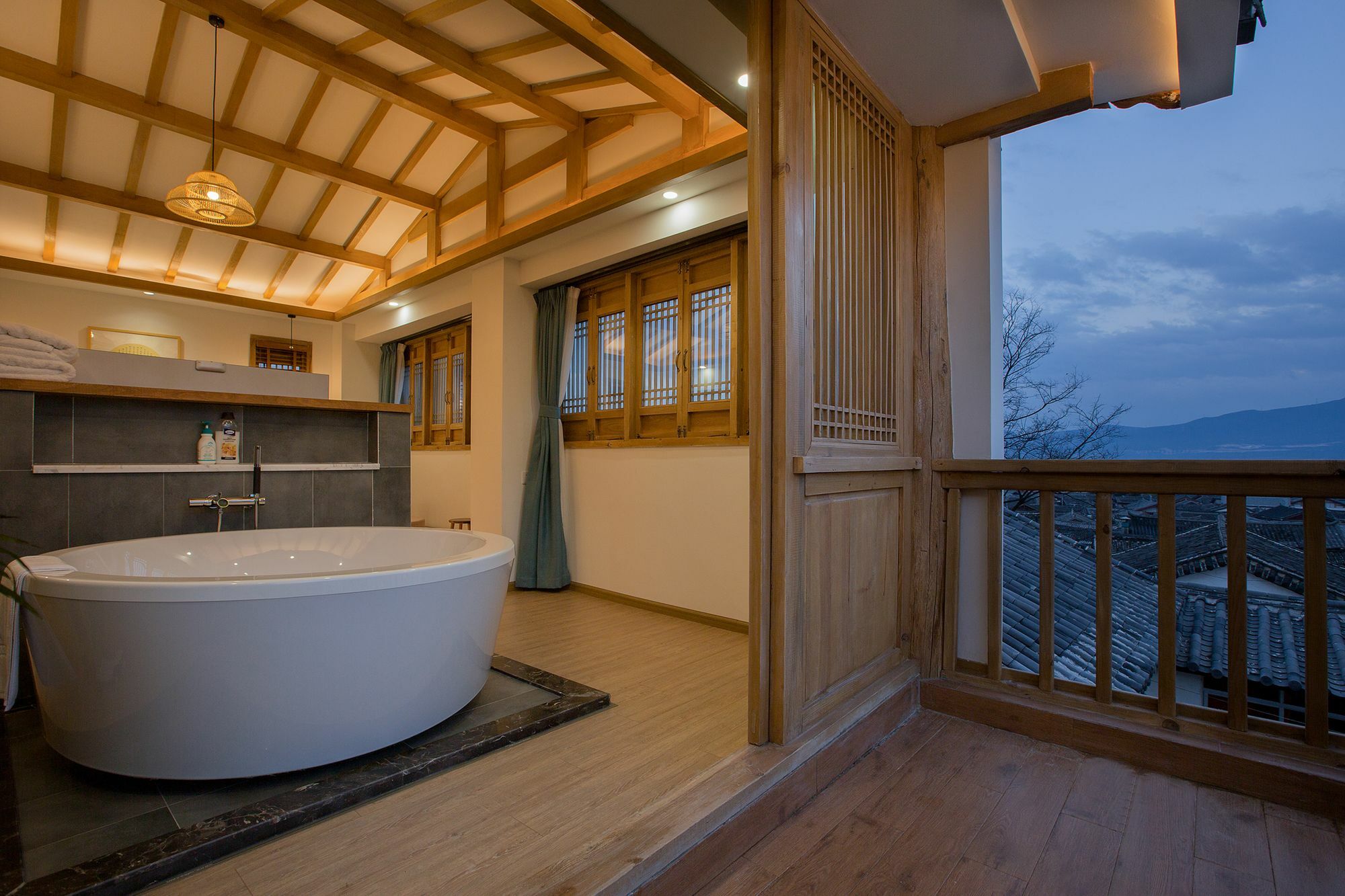 Jianshe Inn Lệ Giang Ngoại thất bức ảnh